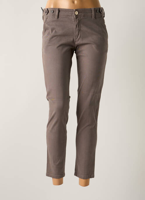 Pantalon 7/8 maro NFY femeie