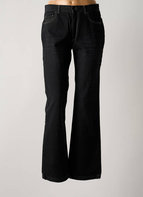 Blugi cu croială dreaptă elasticitate mărime normală negru CASAGRANDE femme