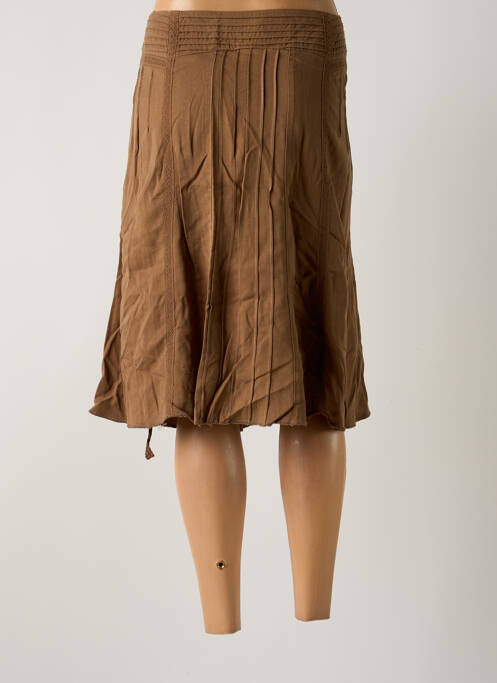 Fustă midi maro SALT & PEPPER femeie