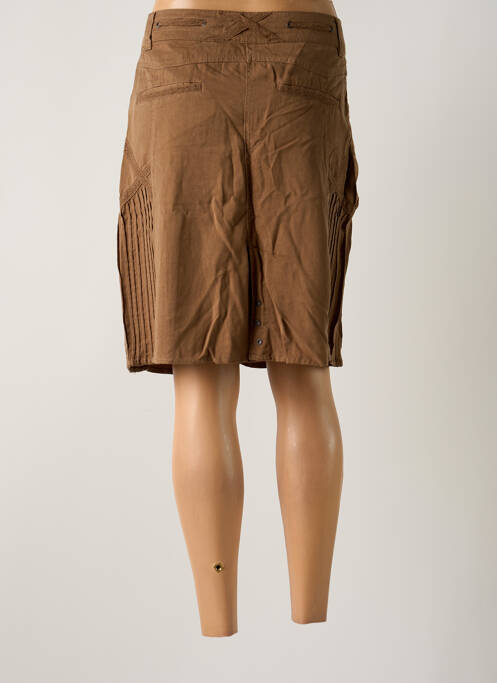 Fustă midi maro SALT & PEPPER femeie