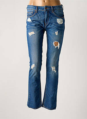 Blugi cu croială slim albastru REIKO femeie