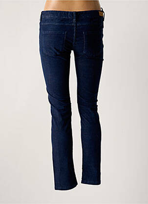 Pantalon slim talie joasă talie joasă albastru HOD femeie