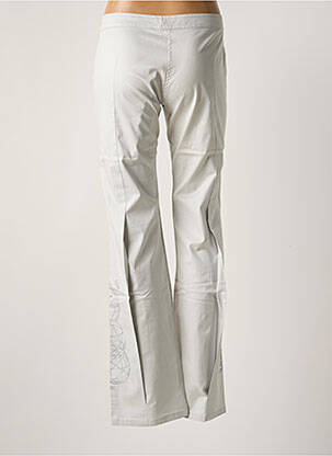 Pantalon drept elasticitate talie joasă gri OHDD femeie