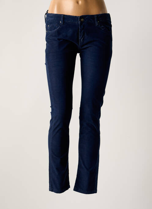 Pantalon slim albastru HOD femeie
