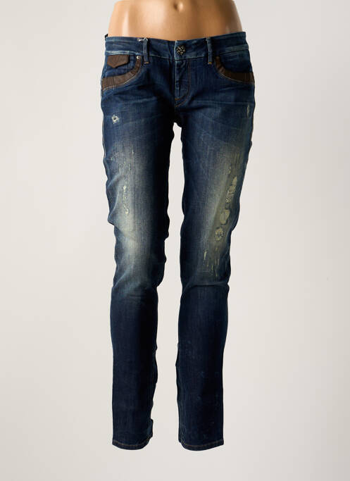 Blugi cu croială slim albastru SALSA femeie