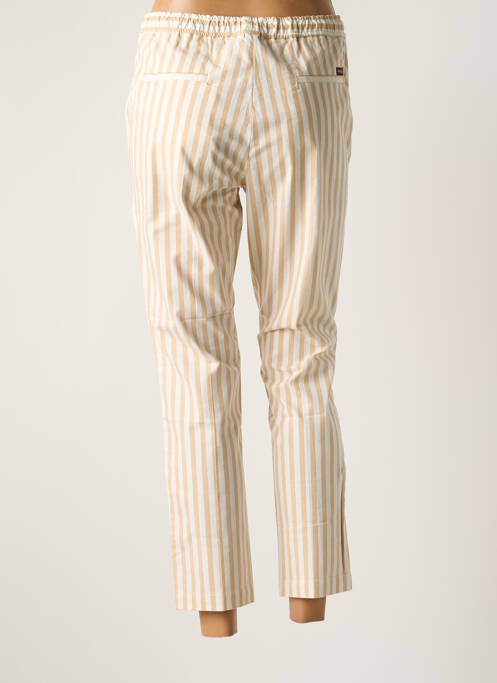 Pantalon 7/8 bej TRUE NYC femeie