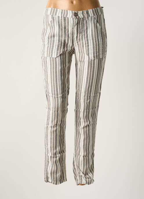 Pantalon slim bej HOD femeie