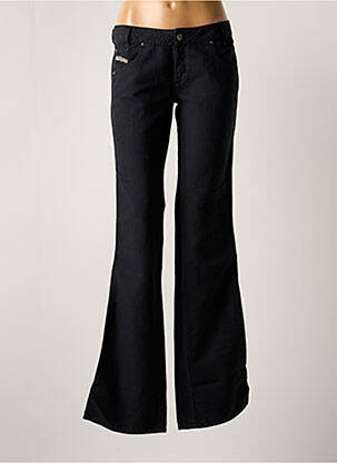 Pantalon evazat negru DIESEL femeie