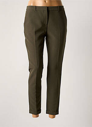 Pantalon 7/8 elasticitate mărime normală verde CHROM femeie
