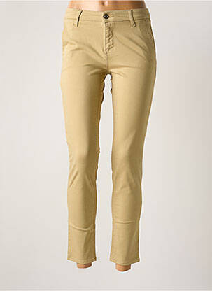 Pantalon 7/8 elasticitate mărime normală bej FIVE femeie