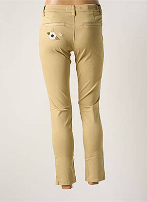 Pantalon 7/8 elasticitate mărime normală bej FIVE femeie