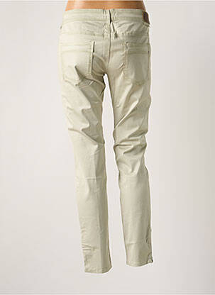 Pantalon slim talie joasă talie joasă bej NFY femeie