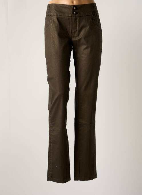 Pantalon drept maro ONE STEP femeie