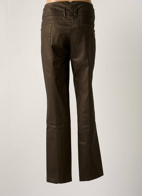 Pantalon drept maro ONE STEP femeie