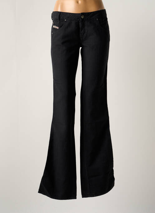 Pantalon evazat negru DIESEL femeie