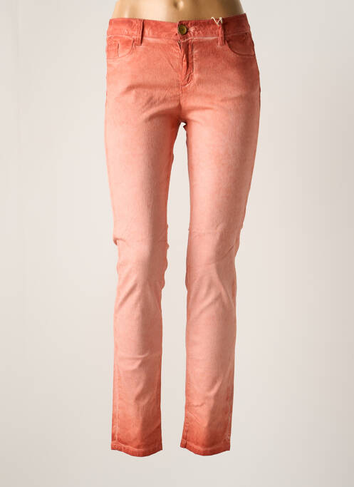 Pantalon slim portocaliu MAYJUNE femeie