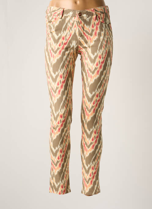 Pantalon slim verde REIKO femeie