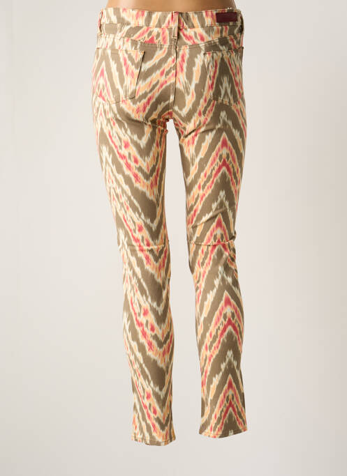 Pantalon slim verde REIKO femeie