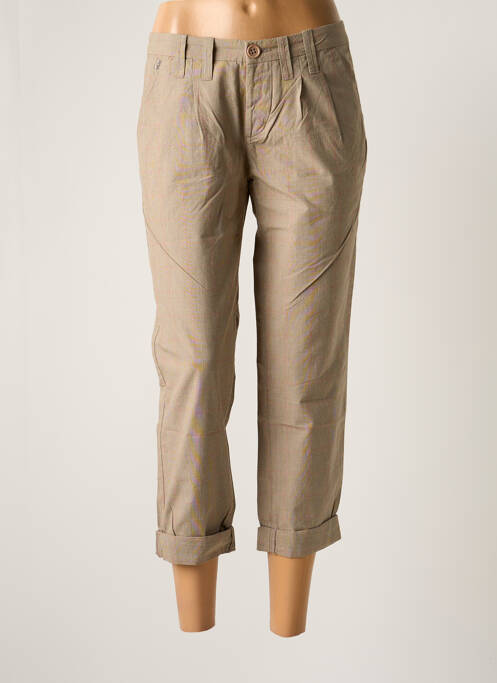 Pantalon trei sferturi bej FREEMAN T.PORTER femeie