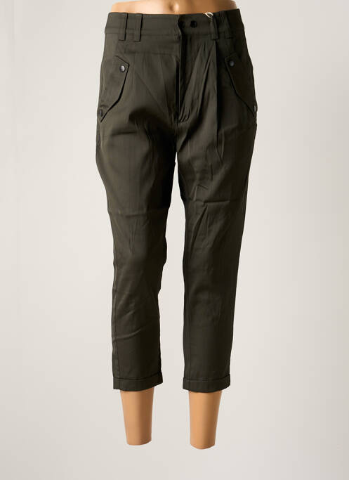 Pantalon trei sferturi verde DIESEL femeie