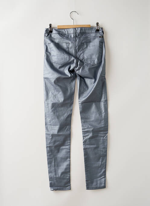 Pantalon slim albastru TEDDY SMITH femeie