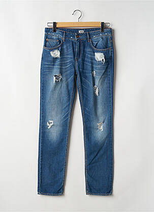 Blugi cu croială slim albastru REIKO femeie