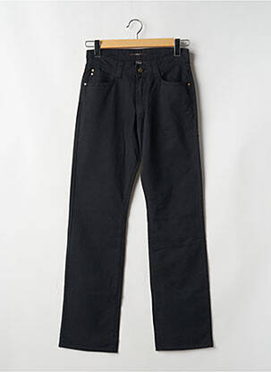 Pantalon drept croială dreaptă negru JOST bărbat