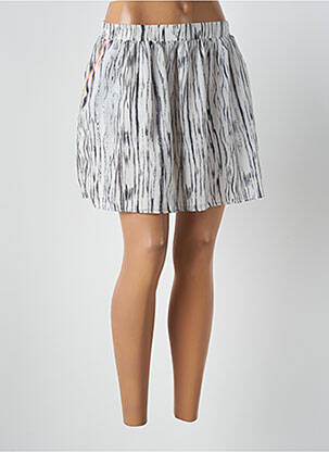 Fustă scurtă alb SUNCOO femeie