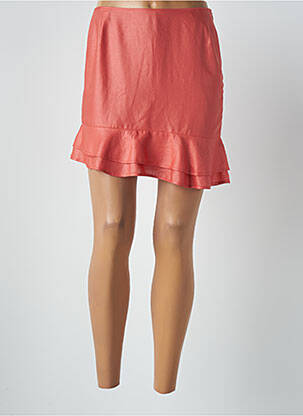 Fustă scurtă portocaliu LOLA femeie
