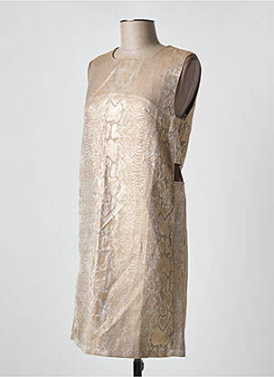 Rochie scurtă fără mâneci fără mâneci auriu GRACE & MILA femeie