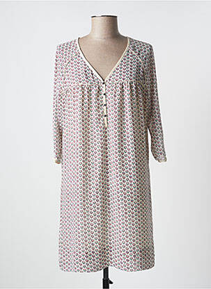 Rochie midi mâneci 3/4 mâneci 3/4 bej MAISON SCOTCH femeie