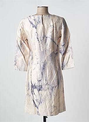 Rochie scurtă fără mâneci fără mâneci bej NICE THINGS femeie