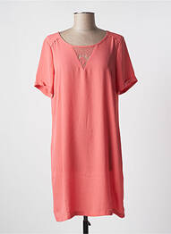 Rochie scurtă mâneci scurte mâneci scurte roz VERO MODA femme