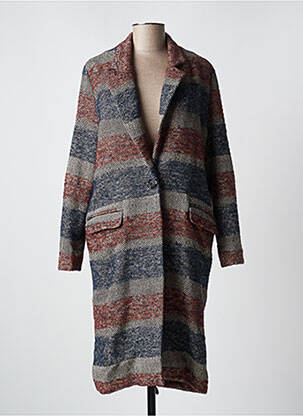 Palton lung roșu HOD femeie