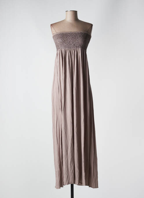 Rochie lungă maro CHARLIE JOE femeie