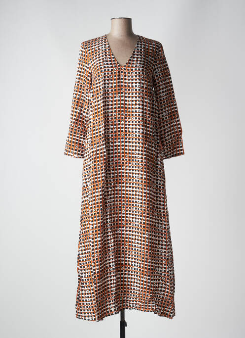 Rochie lungă maro ATTIC AND BARN femeie