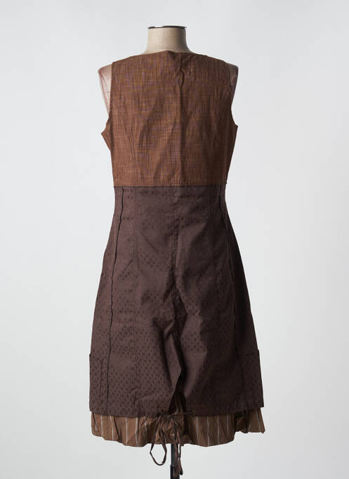 Rochie midi maro SALT & PEPPER femeie