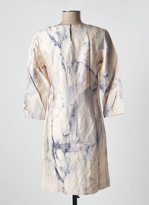 Rochie scurtă bej NICE THINGS femeie