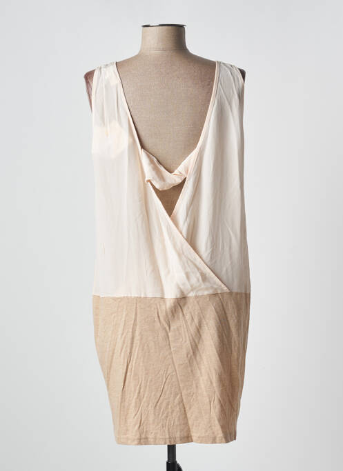 Rochie scurtă bej MARIE-SIXTINE femeie