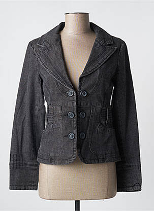 Jachete casual guler tip costum negru SALT & PEPPER femeie