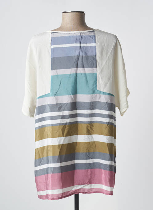 Tunică mâneci scurte alb SET femeie