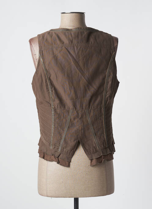 Vestă fără mâneci verde SALT & PEPPER femeie