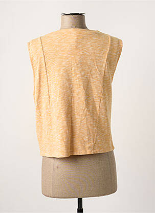 Jachete casual guler tip costum portocaliu AMERICAN VINTAGE femeie