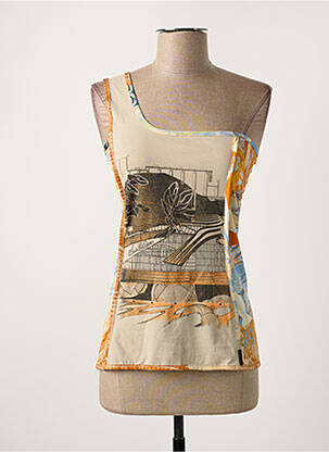 Top bej SAVE THE QUEEN femeie