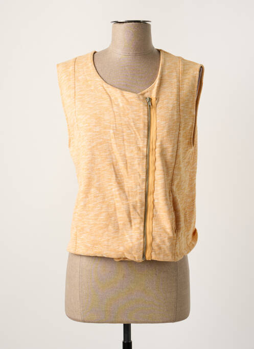 Jachete casual guler tip costum portocaliu AMERICAN VINTAGE femme