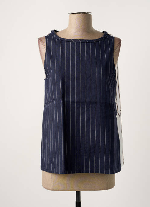 Top albastru DIEGA femeie