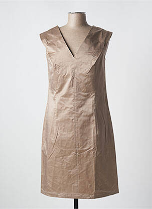 Rochie midi maro LOLA femeie