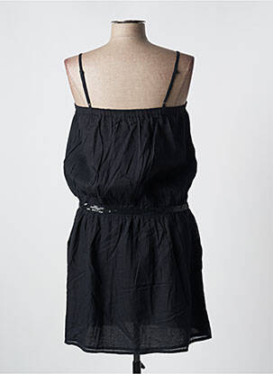 Rochie midi fără mâneci fără mâneci negru DES PETITS HAUTS femeie