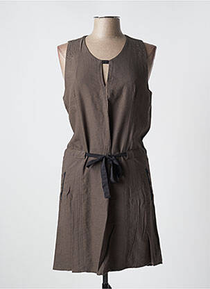 Rochie midi gri WOMN femeie