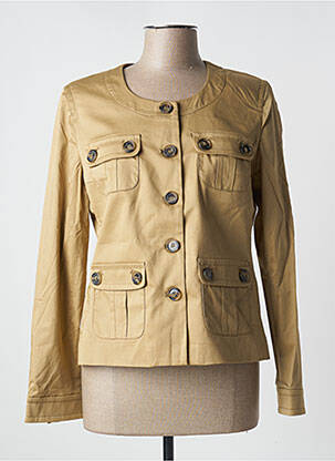 Jachete casual guler rotund bej LOLA femeie